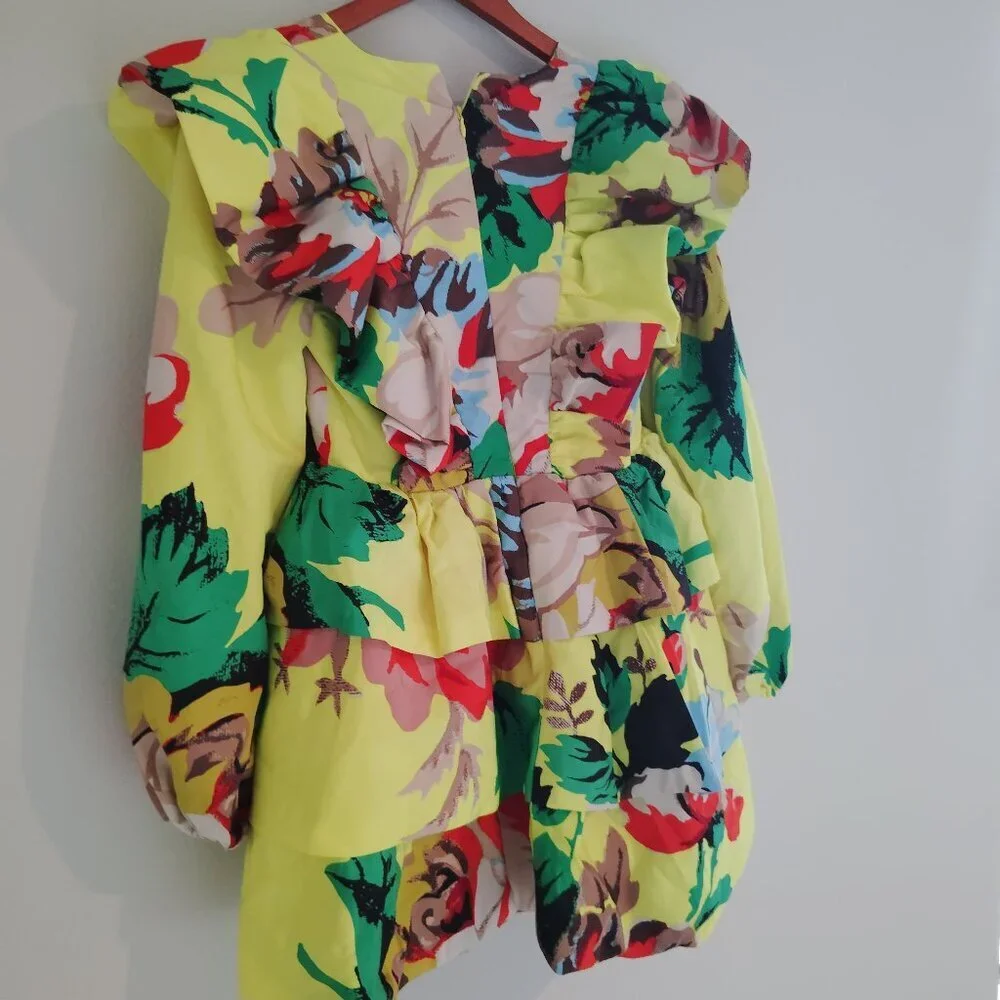 Floral Ruffle Dress - Picture 3 of 7